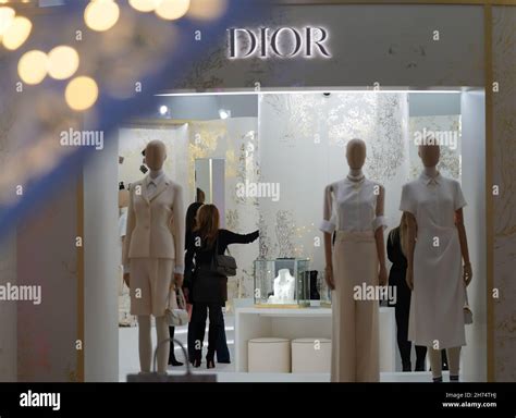 The Dior department in the luxury department store Alsterhaus in 